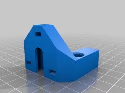 Compact corner 3d-plexi-printer