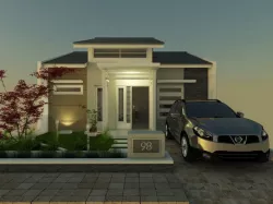 Couple house 3D model