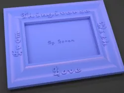 Coved Picture Frame -- Customizable