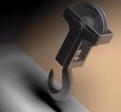 Crane Hook with Pulley Block
