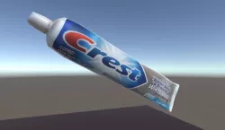 Crest Whitening Toothpaste Low-poly  3D model