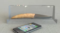 Custom knife design. 