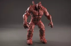 Cyber Zombie 3D model
