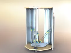Delta-Pi Reprap 3D Printer