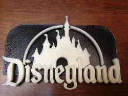 Disneyland Castle Keychain