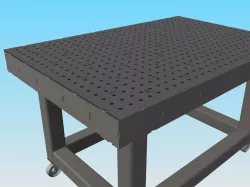 DIY - High Precision Welding Table - Yes you can build it 3D model