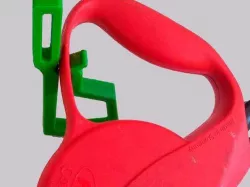 Dog extendable lead belt clip