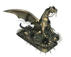 dragon 3D model
