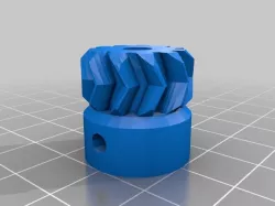 Eckstruder Herringbone gears