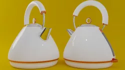 electric kettle home appliance Low-poly  3D model