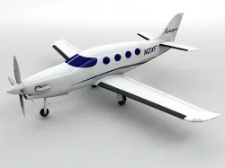  Epic Dynasty Aircraft Low-poly  3D model