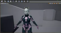 FemaleAlien01 UnrealEngine 3D model