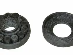 Fully printable 608 roll bearing