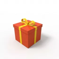 Gift box 3D model