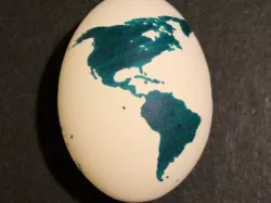 Globe for Egg Bot