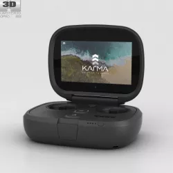 GoPro Karma Controller 3D model