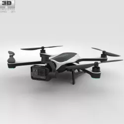 GoPro Karma Drone 3D model