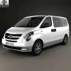 Hyundai iMax with HQ interior 2010 3D model