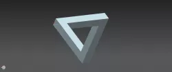 Impossible triangle
