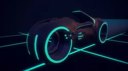 Light Cycle TRON Low-poly  3D model