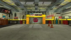 Low Poly Garage Low-poly  3D model