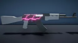 Low Poly Weapons Pack Low-poly  3D model