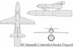  LUFTWAFFE PROJECT AIRCRAFT And ROCKET, BV Rocket Mistel