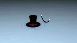 MAGIC HAT Rigged 3D model