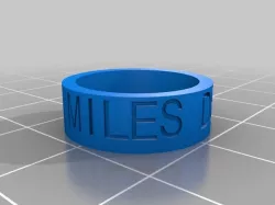 MILES DEXTER Customized Ring