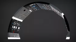 Millennium Falcon: Cockpit Sidewalls Full Detail