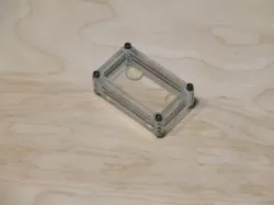 OpenSCAD Stacked Plexiglass Enclosure