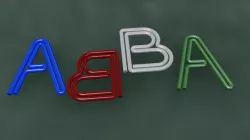 PAPER CLIPS - LETTERS