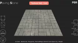 Paving Stone - small seamless textures set Texture