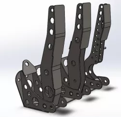 Pedal box 3.1kgs(Steel)