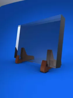 Plaque or sign holder
