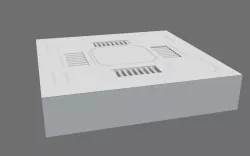 Platform 3D model