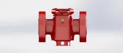 PLUG VALVE FLANGE END