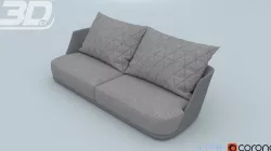 Pura Vida Sofa 3D model
