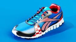 Reebok Shoe Render 