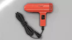 Retro Hair Dryer Low-poly  3D model