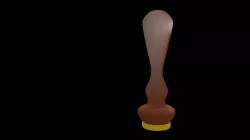 Rubber Stamp voxel 4 3D model