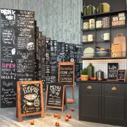 Set for creating slate surfaces with images of chalk 2 3D model