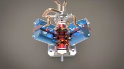 Simple Motor 4 V  6 cm^3