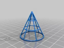 Simple Wire Frame Cone