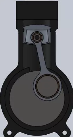 Single cylinder engine 