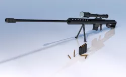 Sniper Barret 3D model