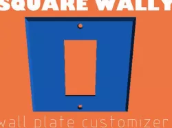 Square Wall Plate Cover Customizer - SQUARE WALLY