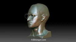 Steve Jobs Memorial Statue - By Dizingof
