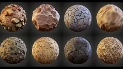 Stylized Great Desert Materials Texture