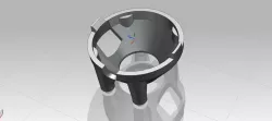 Support Lentille led CREE